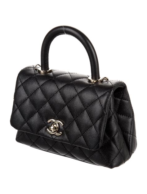 chanel mini coco handle bag.